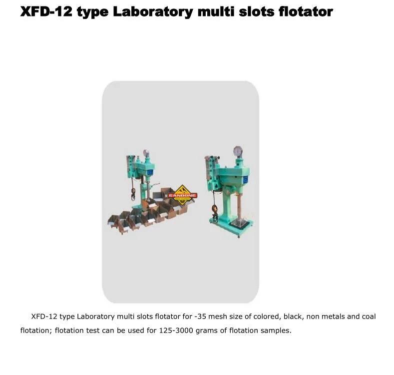 Xfd Single Trough Flotation Cells Lab Flotation Machine