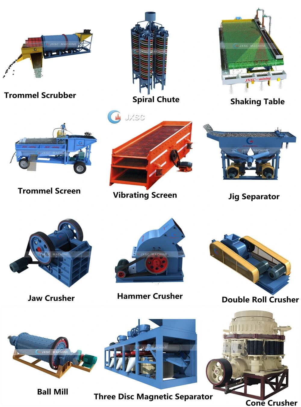 China Professional Manufacturer Gravity Separation Equipment Coltan Tin Ore Processing Plant