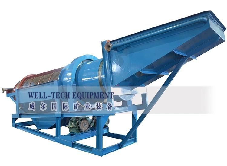 Alluvial Gold Mining Mobile Trommel Screen