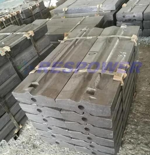 High Wear Resistant Spare Parts for Mining Machine Spare Parts Jaw Crusher Plate