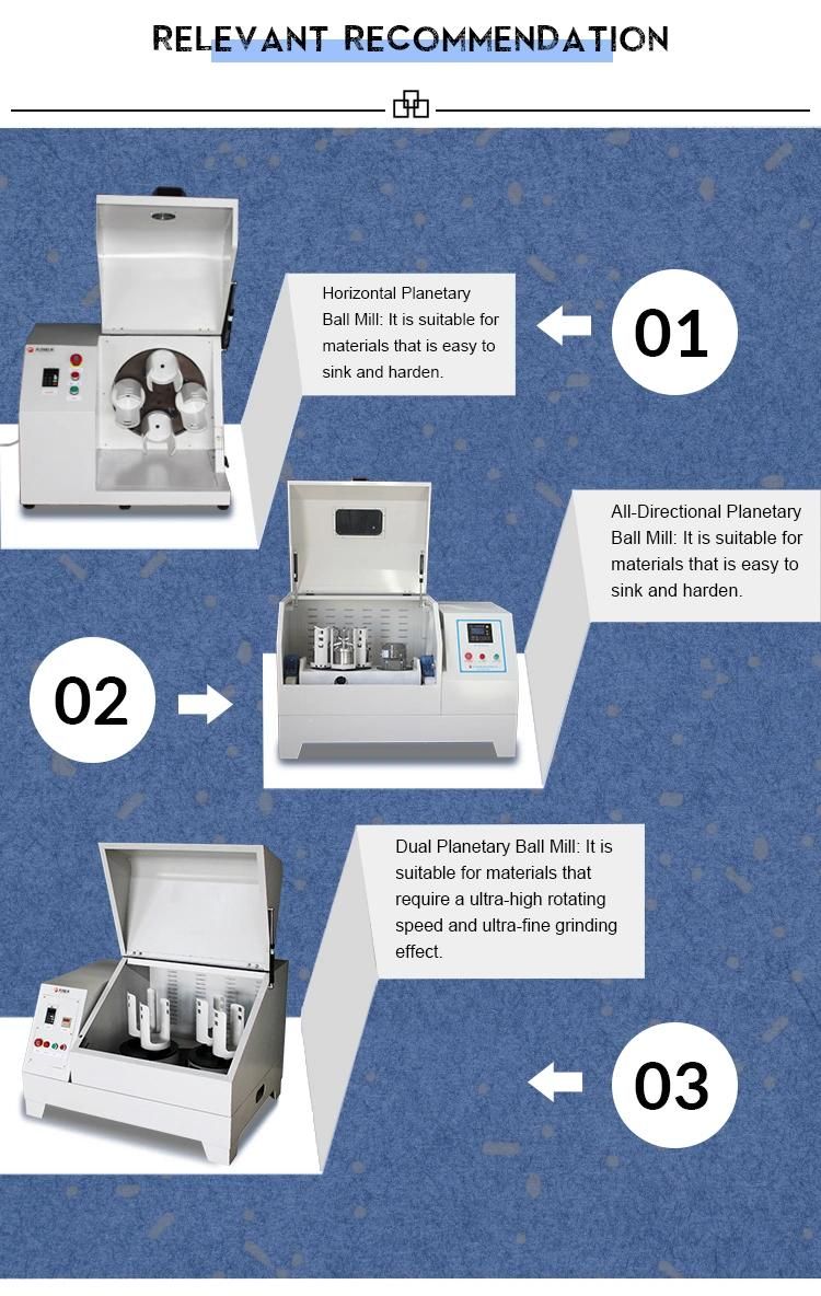 Large Low Temperature Cost Insmart Horizontal High Energy DIY Cryogenic Cheap Planetary Ball Mill Machine for Laboratory