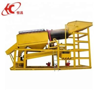 5-10 Tph Gold Washing Trommel Screen with Simple Operation Easy Maintenance