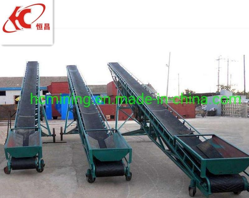 Building Aggregate Belt Conveyor System