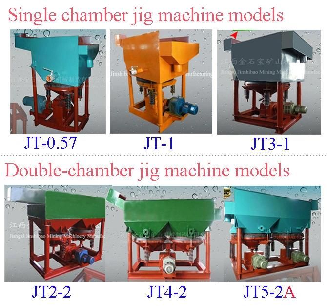 Gold Mineral Jig Gravity Separator Machine Jig Saw Machine