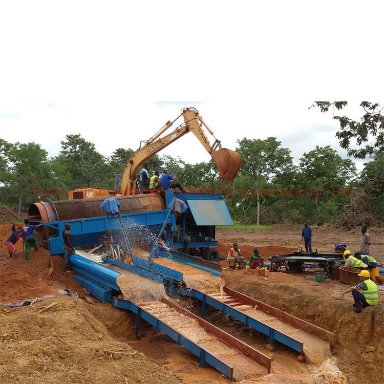 Gold Panning Washing Machine Trommel Screen for Sale