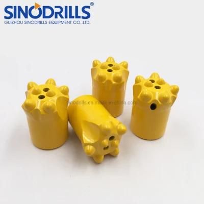 Sinodrills 7/11/12 Degree 36mm Rock Bit Taper Rock Drilling Button Bit