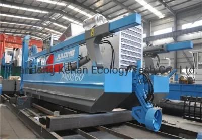 Self-Propelled Dredger for Cleaning Swamp, Lake, Shallow River