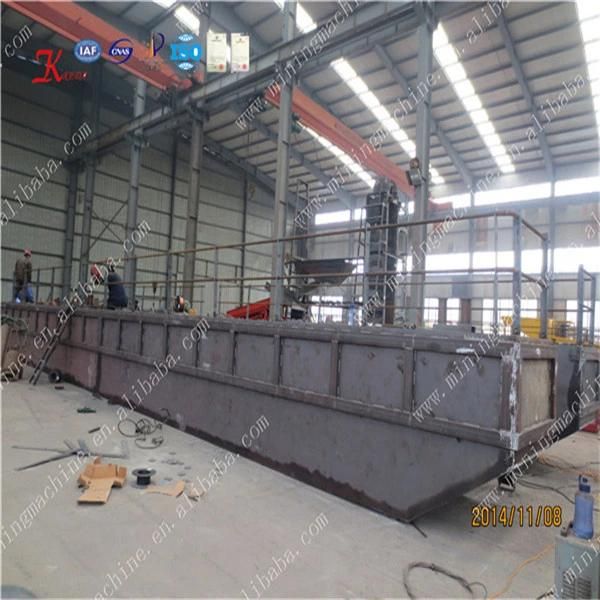 Chain Bucket Gold Mining Dredger