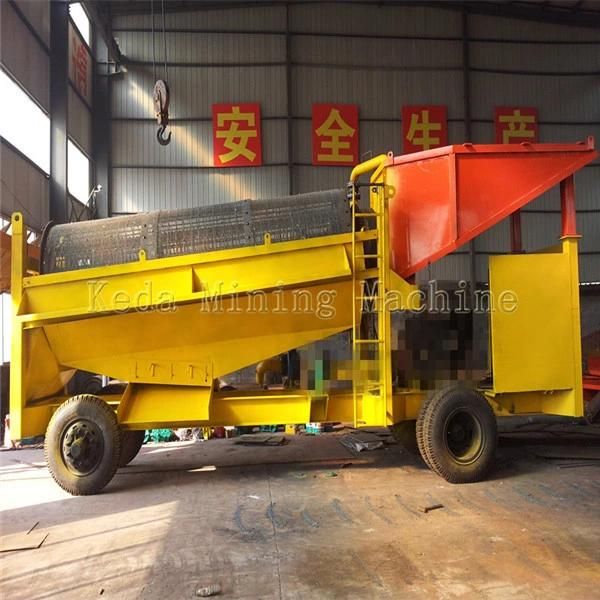 Keda Gold Washing Trommel for Alluvial Gold Separating