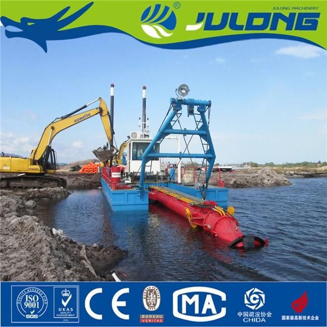 Fully Hydraulic Cutter Suction Dredger for Underwater Sediment Dredging