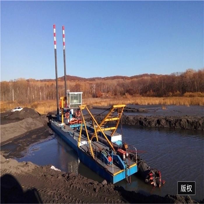 12 Inch Gold Dredge Dredging Machine Hydraulic Sand Mud Pump Dredger Cutter Suction Dredger