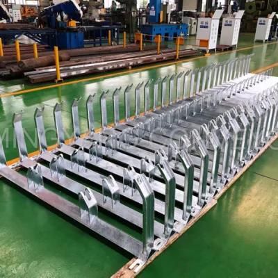 Conveyor Trough Frame Carrier Frame with Galvanized Finish