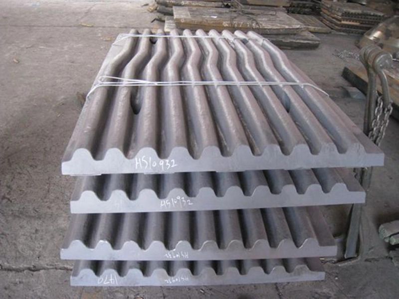 Jaw Crusher Wear Resistant Part Tooth Plate