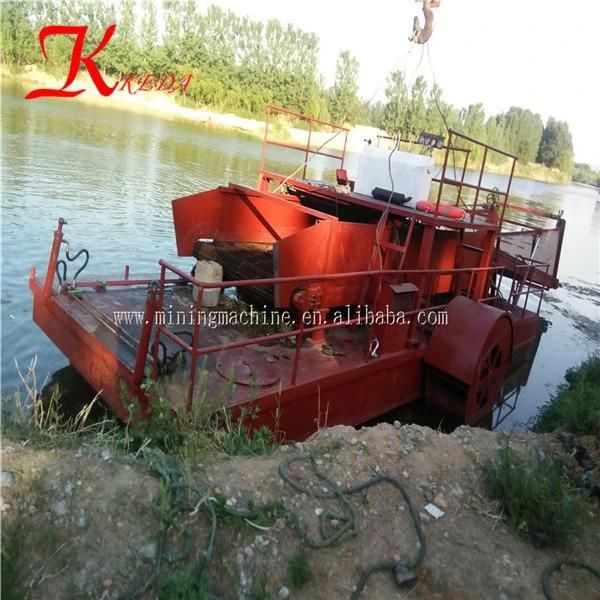 China Hydraulic Amphibious Harvesting Machine for Export