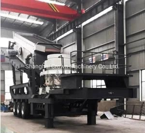 Hydraulic Mobile Cone Crusher for Quarry Site