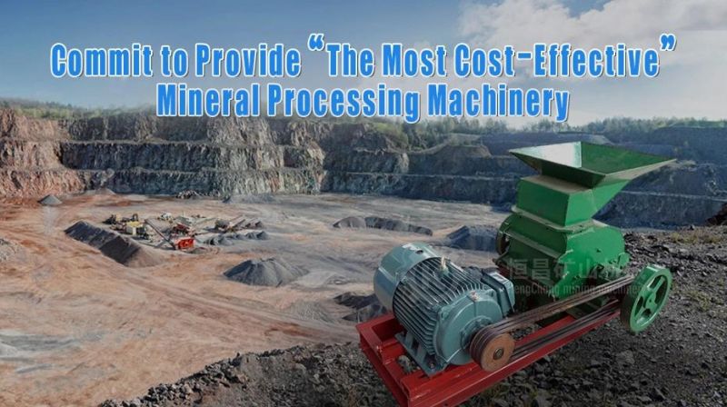 Gold Ore Processing Crushing Machine Hammer Mill Machine for Rock Gold