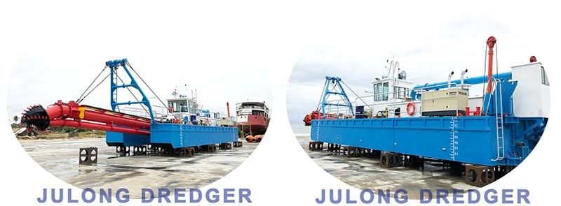 Cutter Suction Dredger for Sale with Cutter Head