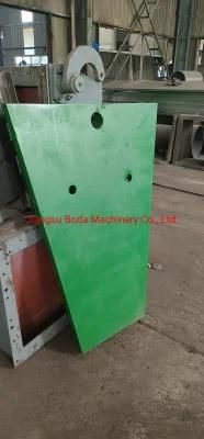 Manganese Casting Protection Plate for Nordberg C63 Jaw Crusher Spare Wear Parts