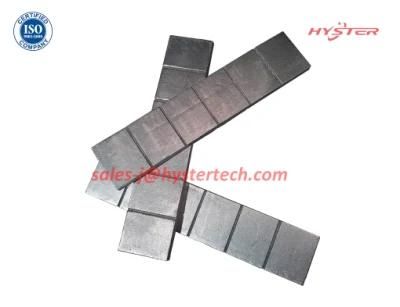 63HRC High Chromium White Iron Wafer Strips for Mining Abrasion