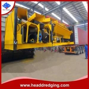Alluvial Gold Mining Production Machinery Alluvial Gold Mining Trommel Plant Machine for ...