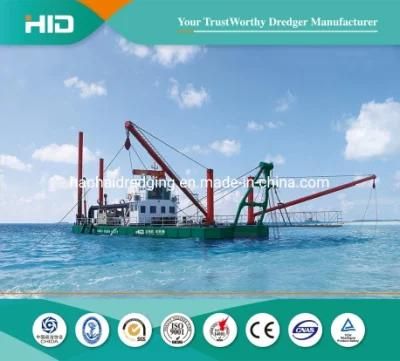 HID Brand Cutter Suction Dredger/Vessel/Boat for Harbor Port Dredging Works for Sale