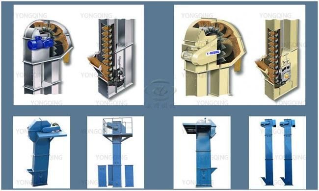 Factory Direct Sale Durable Mining Conveyor Bucket Elevator Machine