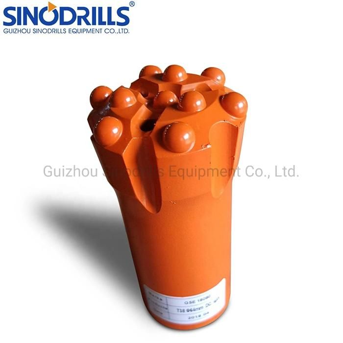 Rock Drilling Tools Threaded Bits T38 Button Bit 64mm