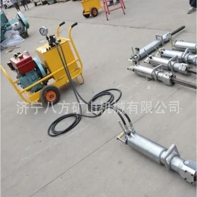 Mining Equipment Electric Diesel Hydraulic Rock Splitter /Splitting Machine