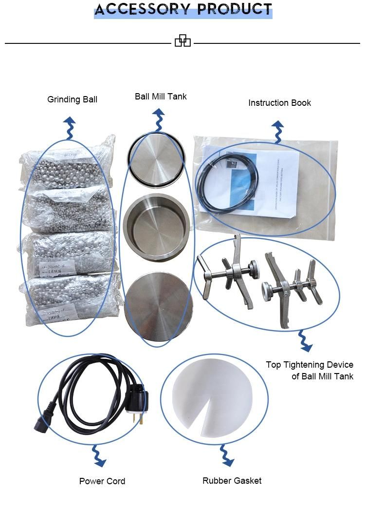 1L Light Lab Heavy-Duty Horizontal Used Nano Cryogene Cool Biobase Vertical High Energy Types of Planetary Ball Mill Price