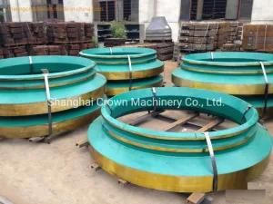 Anti-Wear Casting Parts Bowl Liner Concave Mantle Symons Cone Crusher