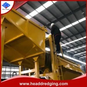 Mini Gold Trommel Wash Plant Gold Mining Equipment 100t/H Gold Trommel