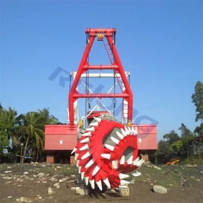 Hydraulic River Gold Mining Dredging Machine Sand Mud Pump Dredge Cutter Suction Dredger