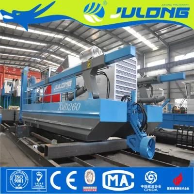 Chinese Multi Function Water King Amphibious Dredge Mud Dredging Boat