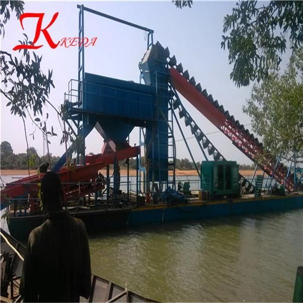 Gold Dredger Made by Keda Mining Machine Factory