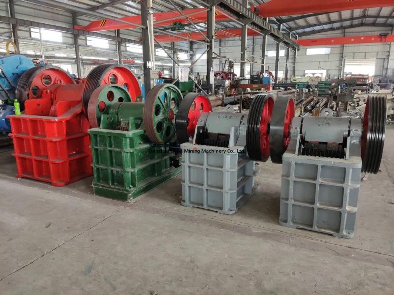 PE250X400 Jaw Crusher 50tph for Rock Stone Mineral Crushing