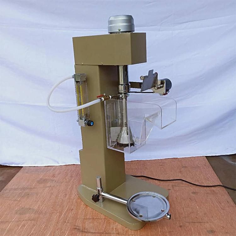 Lab Equipment Mineral Processing Plant Single Slot Flotation Machine