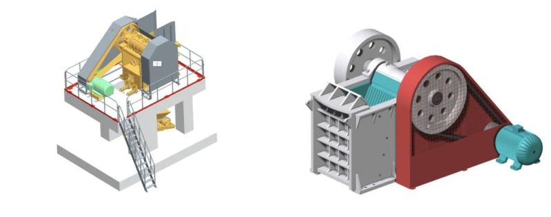 Pex Jaw Crusher Pex-1047 (PEX250*1200) 80tph for Aggregates Production