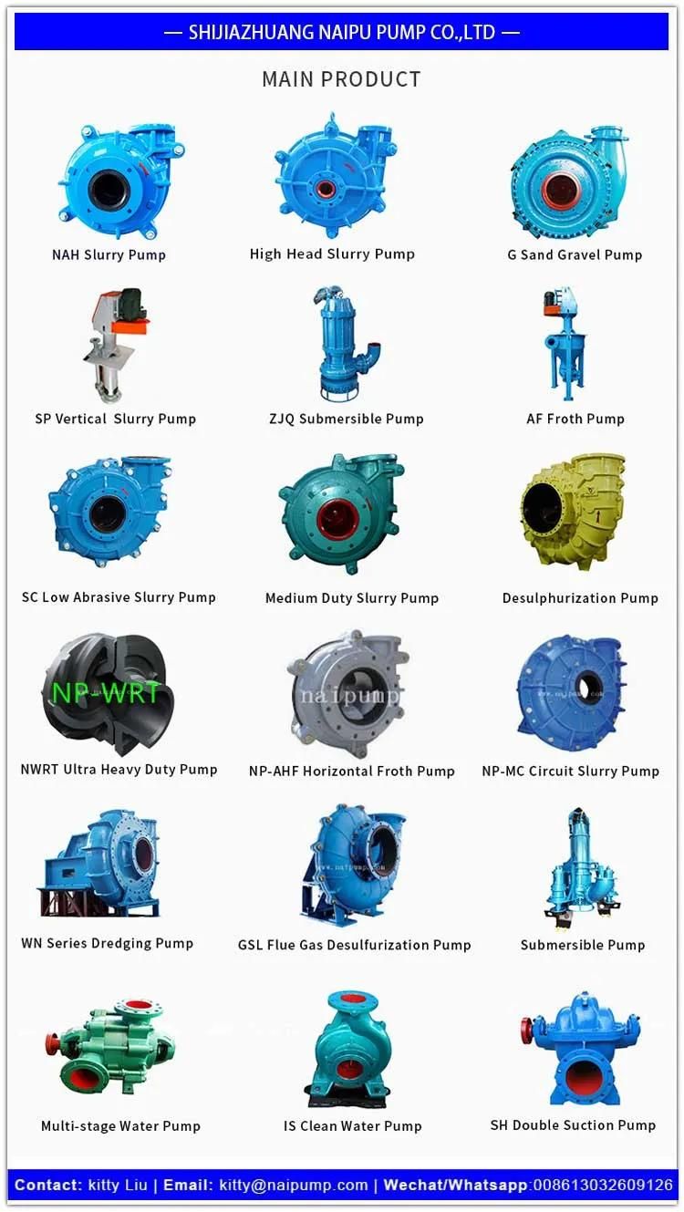 River Gravel Sand Suction Dredge Pump (18/16T-G)