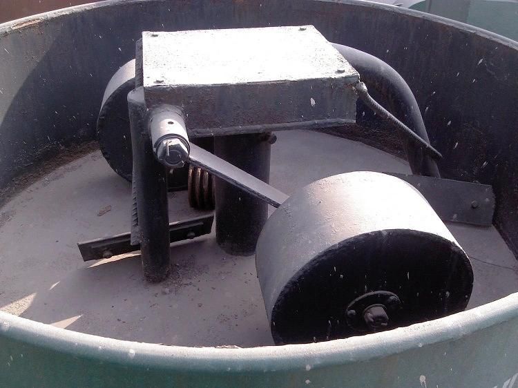 Wheel Type Charcoal Dust Coal Powder Mixer