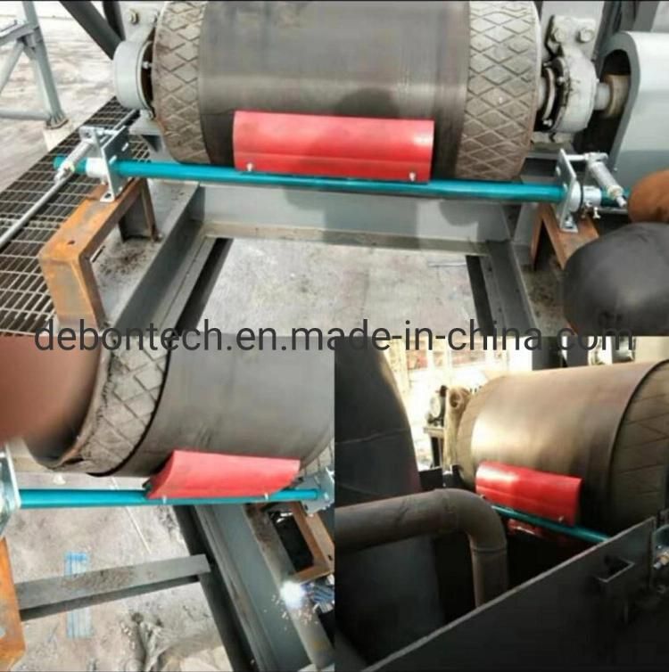 Conveyor Belt Cleaner Secondary Polyurethane Finger Belt Scraper