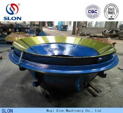 Manganese Steel Sandvik Symons Spare Bowl Liner Cone Crusher Parts