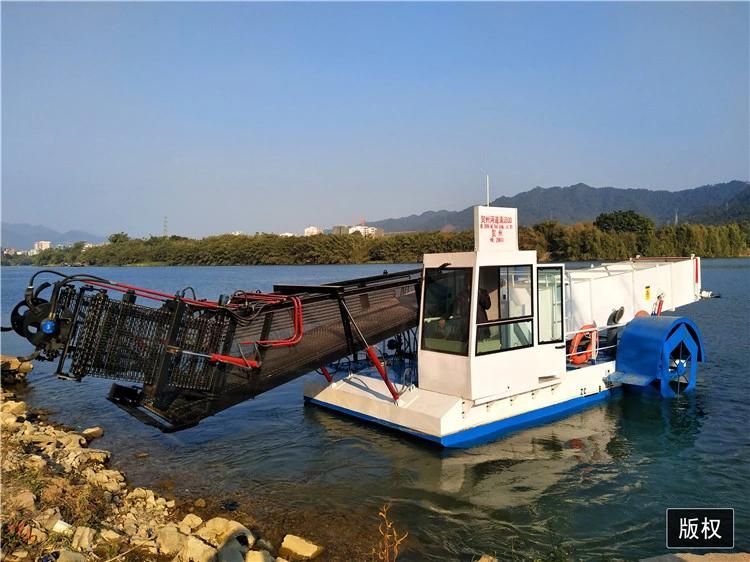 Water Weed Mowing Boat Weed Harvesting Harvester Water Rubbish Cleaning Boat