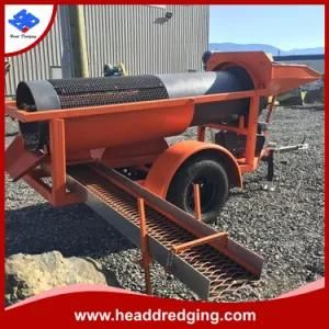 Portable Trommel Screen for Gravel Washing