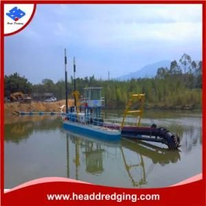 High Efficiency Cutter Suction Dredger with Dredge Pump for Sale