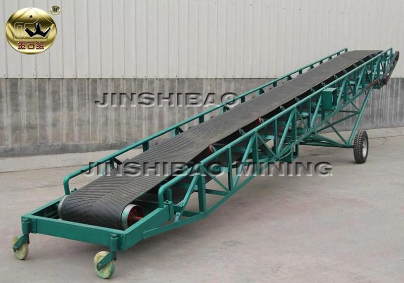 Mining Construction Equipment Electric Stone Gravel Sand Mobile Belt Conveyor Customized