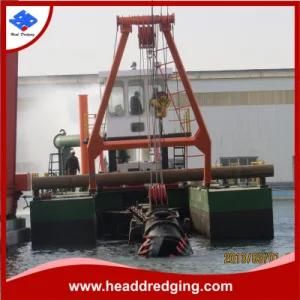 River Sand Dredge with 800cbm/Hr Dredging Capacity for River Dredging and Land Reclamation ...