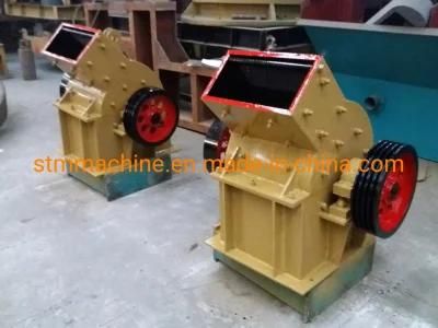 Vertical Compound Glass Hammer Crusher Machine Small Stone Hammer Crusher