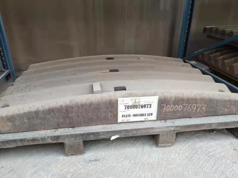 France Bergeaud Vb105 Machoire Fixe Mobile Jaw Crusher Plate