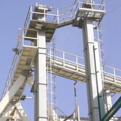 Belt Type Vertical Bucket Elevator for Flour Mill in Grain Plant