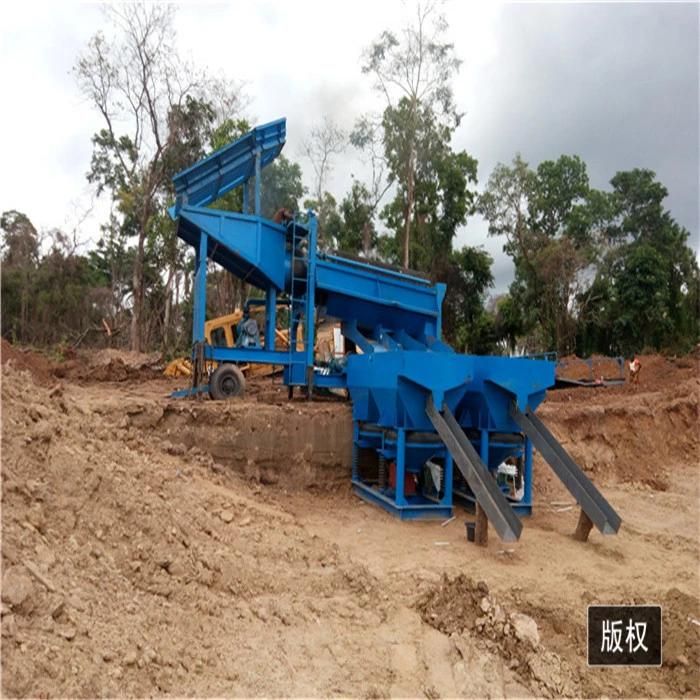 Alluvial Gold Wash Plant Mining Machine